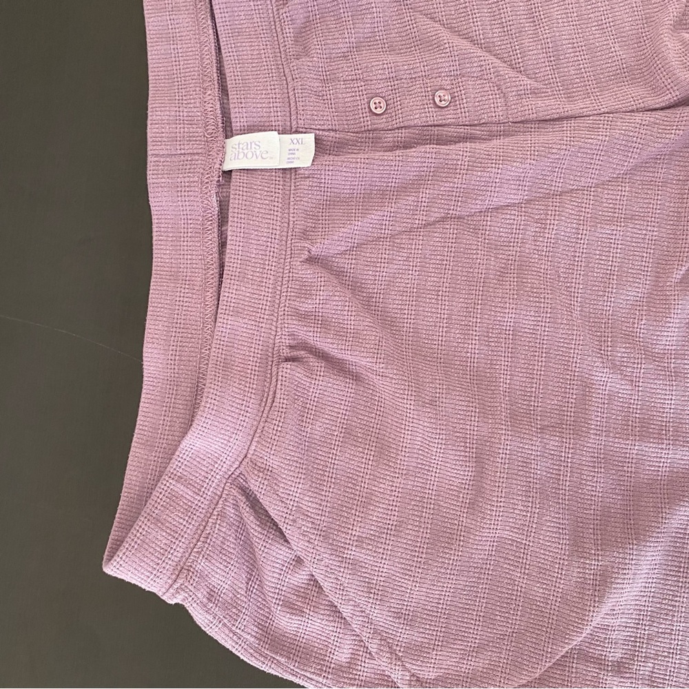 Stars Above Lavender Knit Lounge Set/Pajamas - Picture 8 of 9